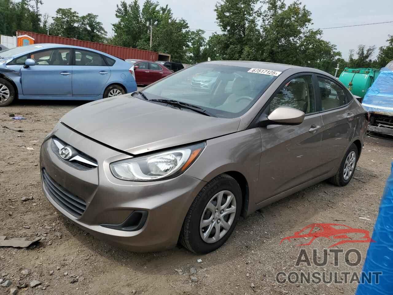 HYUNDAI ACCENT 2014 - KMHCT4AE1EU613990