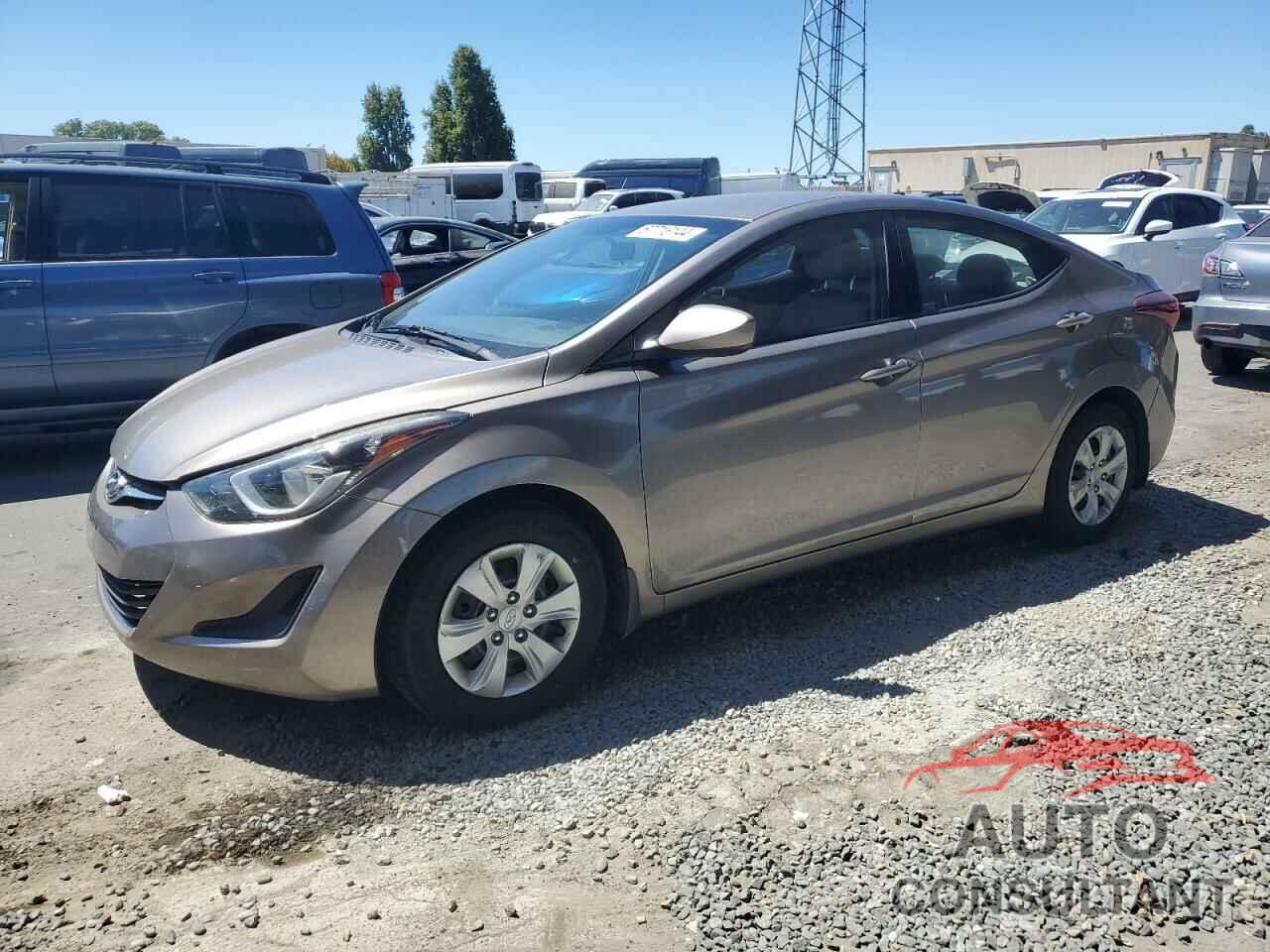 HYUNDAI ELANTRA 2016 - 5NPDH4AE4GH758237