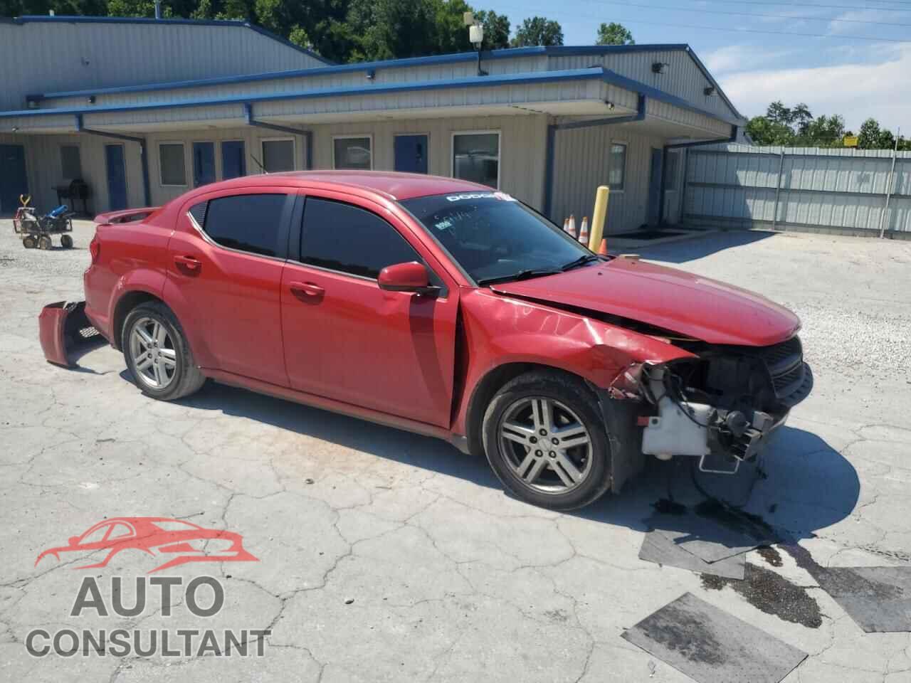 DODGE AVENGER 2012 - 1C3CDZCB7CN290591