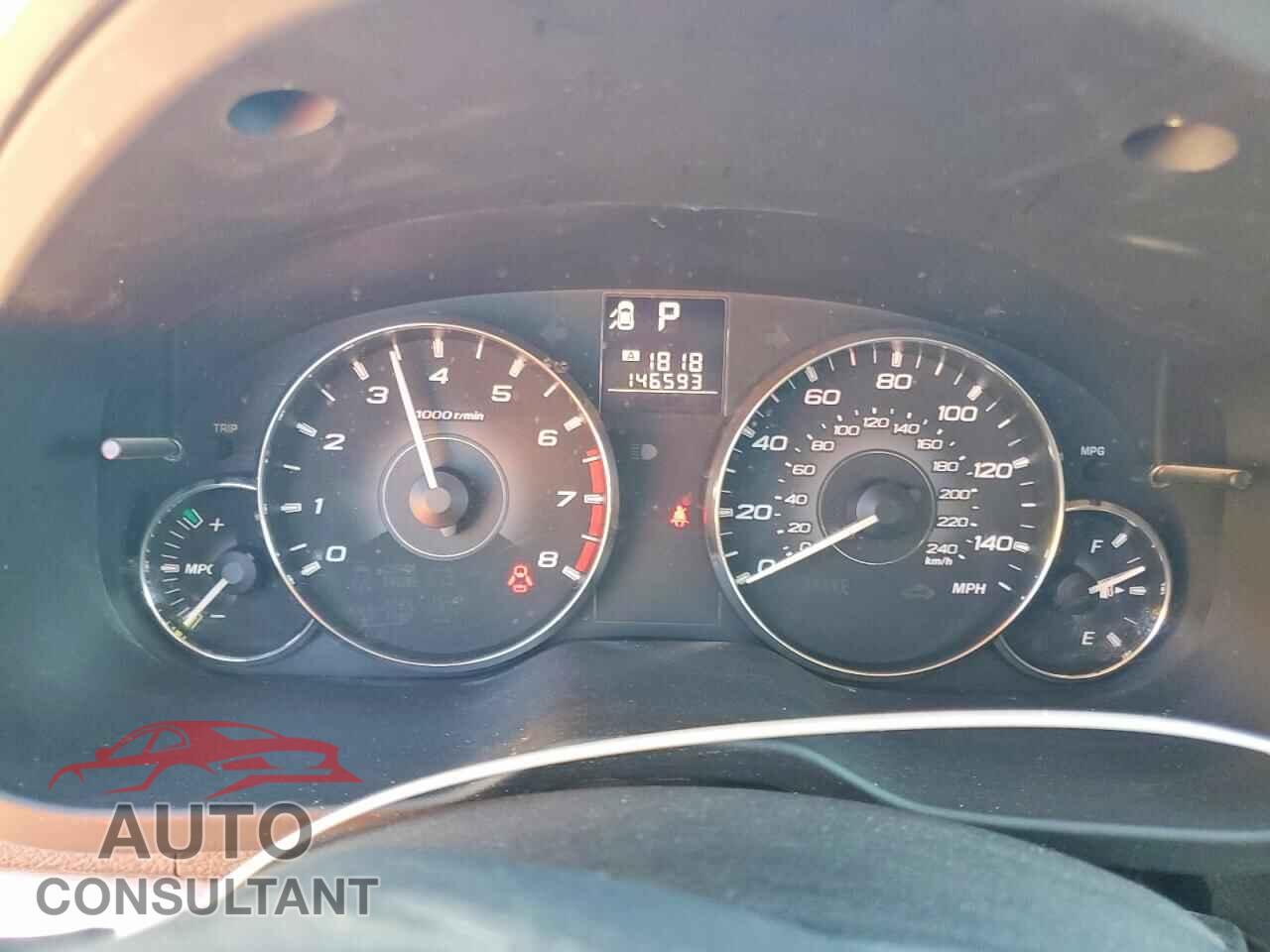 SUBARU OUTBACK 2011 - 4S4BRBCC4B3400656