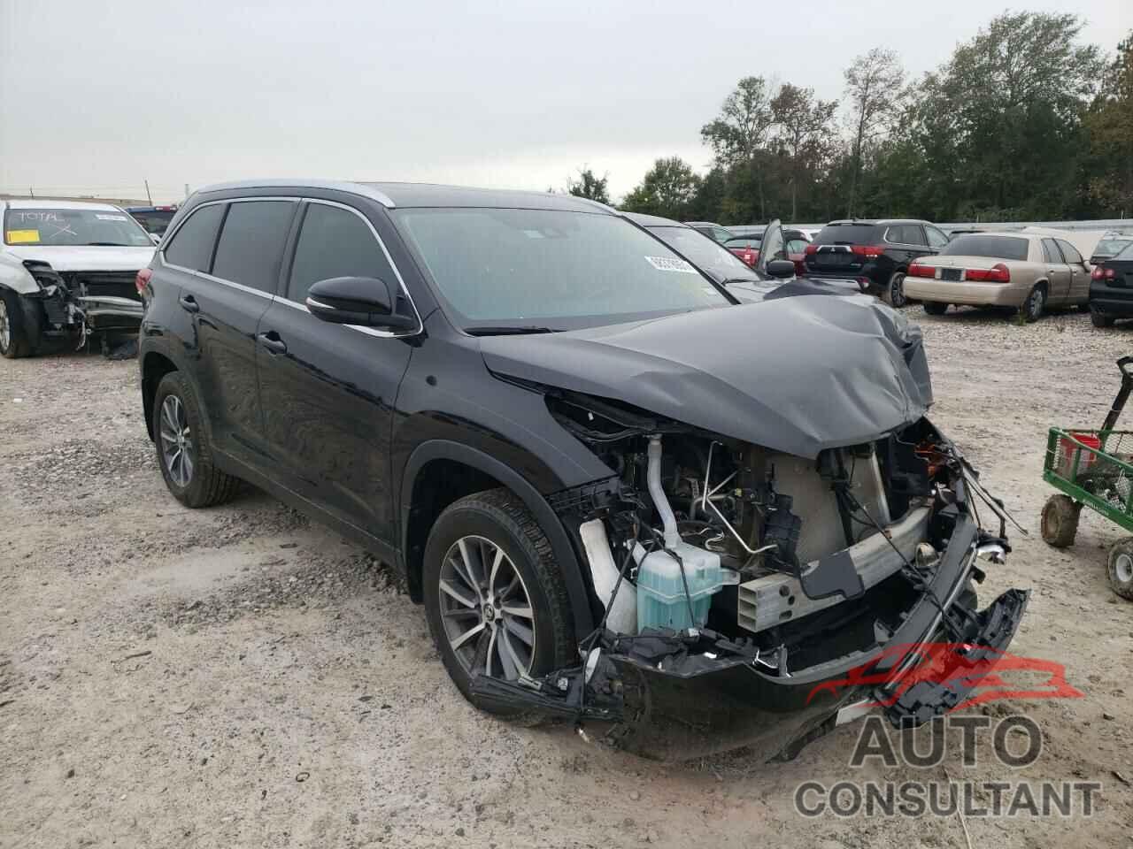 TOYOTA HIGHLANDER 2019 - 5TDKZRFH3KS347760