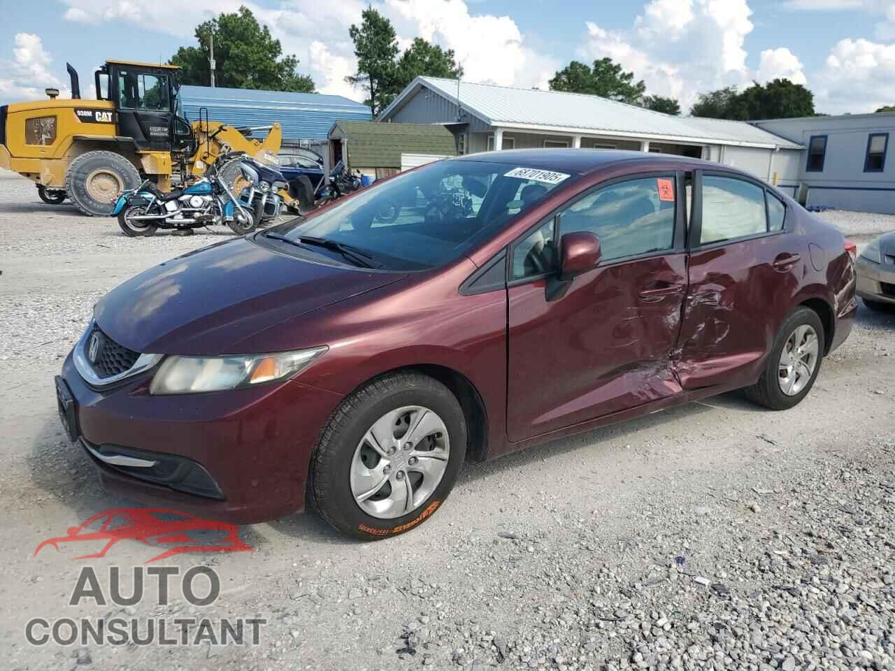 HONDA CIVIC 2013 - 19XFB2F59DE219636