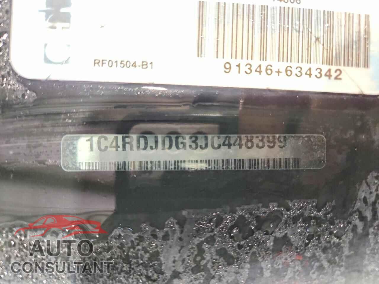 DODGE DURANGO 2018 - 1C4RDJDG3JC448399