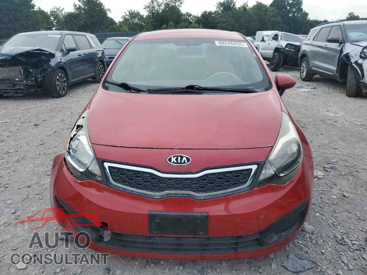 KIA RIO 2012 - KNADN4A39C6051014