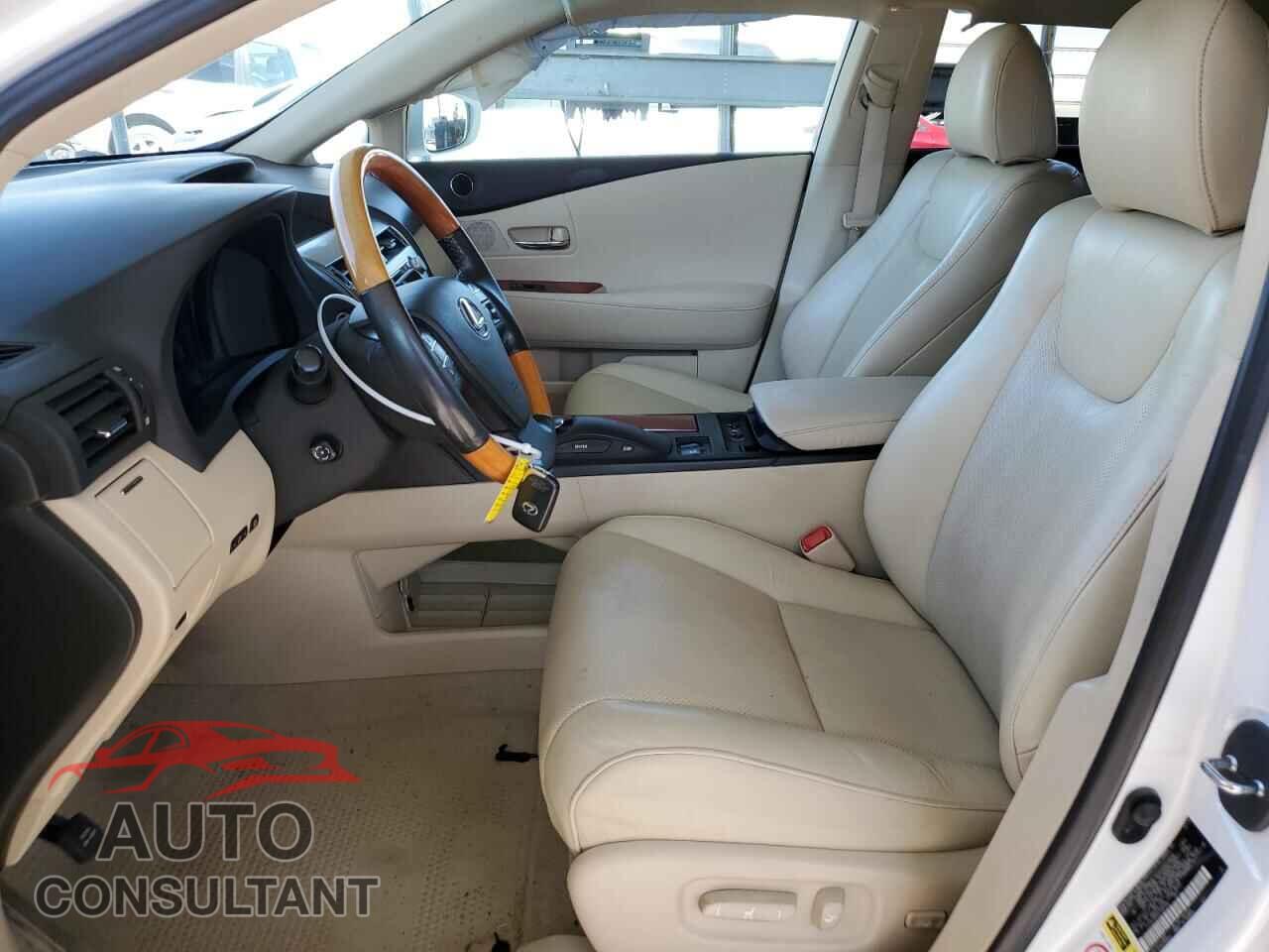 LEXUS RX350 2012 - 2T2ZK1BA9CC080496