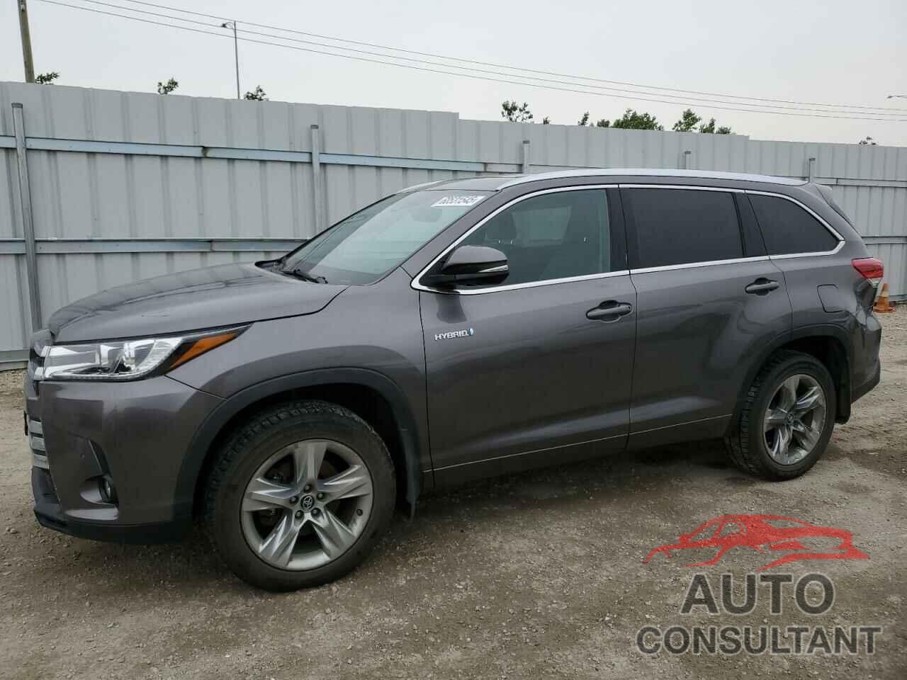 TOYOTA HIGHLANDER 2019 - 5TDDGRFH5KS076750