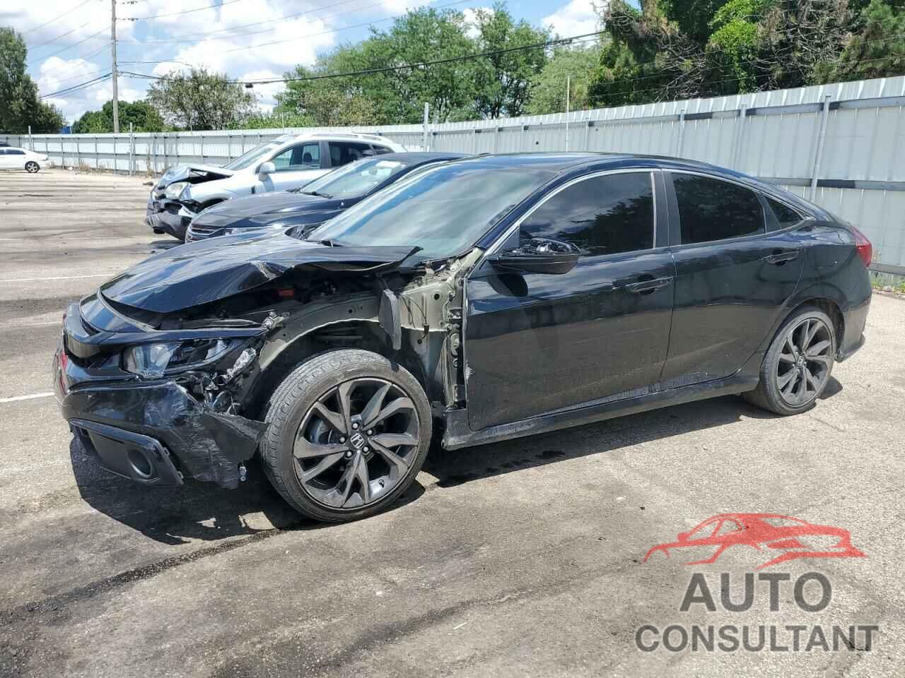 HONDA CIVIC 2019 - 2HGFC2F83KH596358