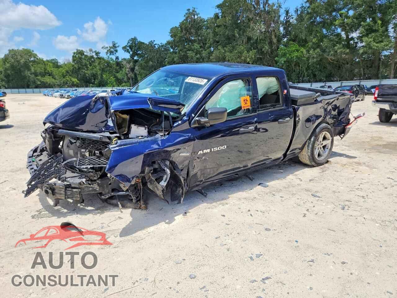 DODGE RAM 1500 2012 - 1C6RD6FT7CS212264