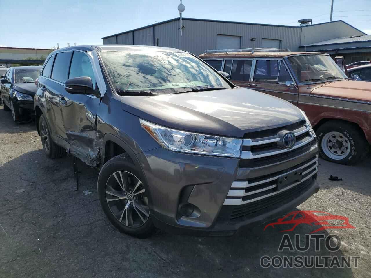 TOYOTA HIGHLANDER 2018 - 5TDBGRFH7JS044212