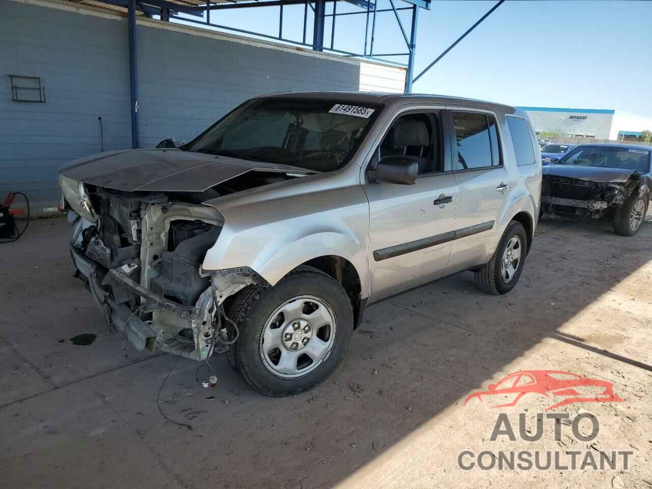HONDA PILOT 2015 - 5FNYF4H22FB013292