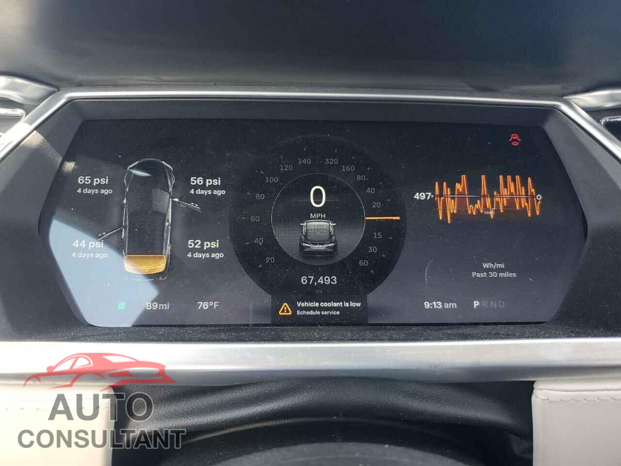 TESLA MODEL S 2012 - 5YJSA1DP3CFS00587