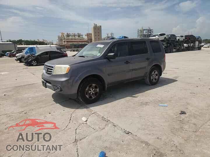 HONDA PILOT 2014 - 5FNYF3H27EB004886