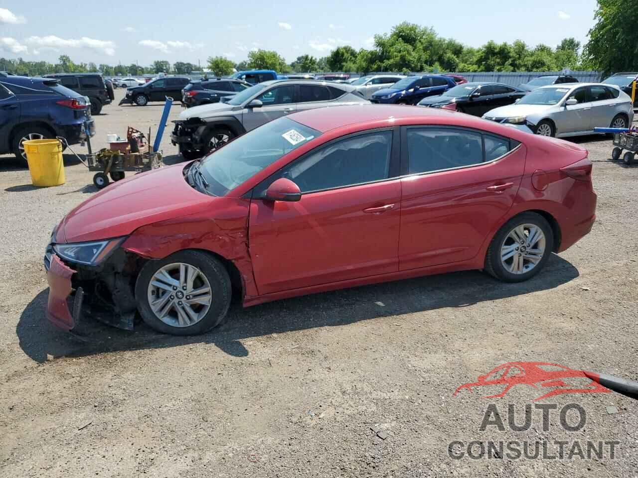 HYUNDAI ELANTRA 2019 - KMHD84LF8KU855604