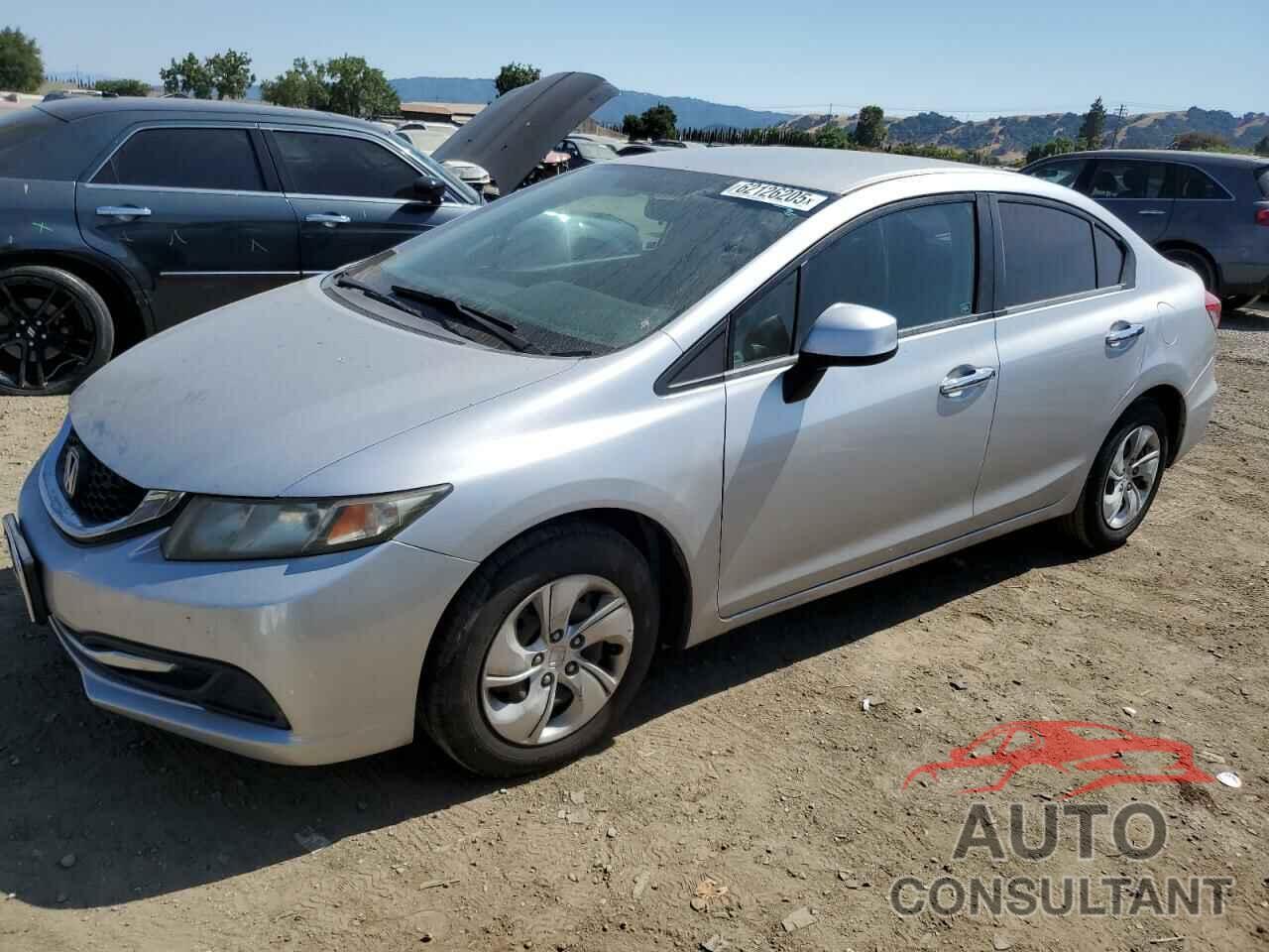 HONDA CIVIC 2013 - 19XFB2F51DE249455