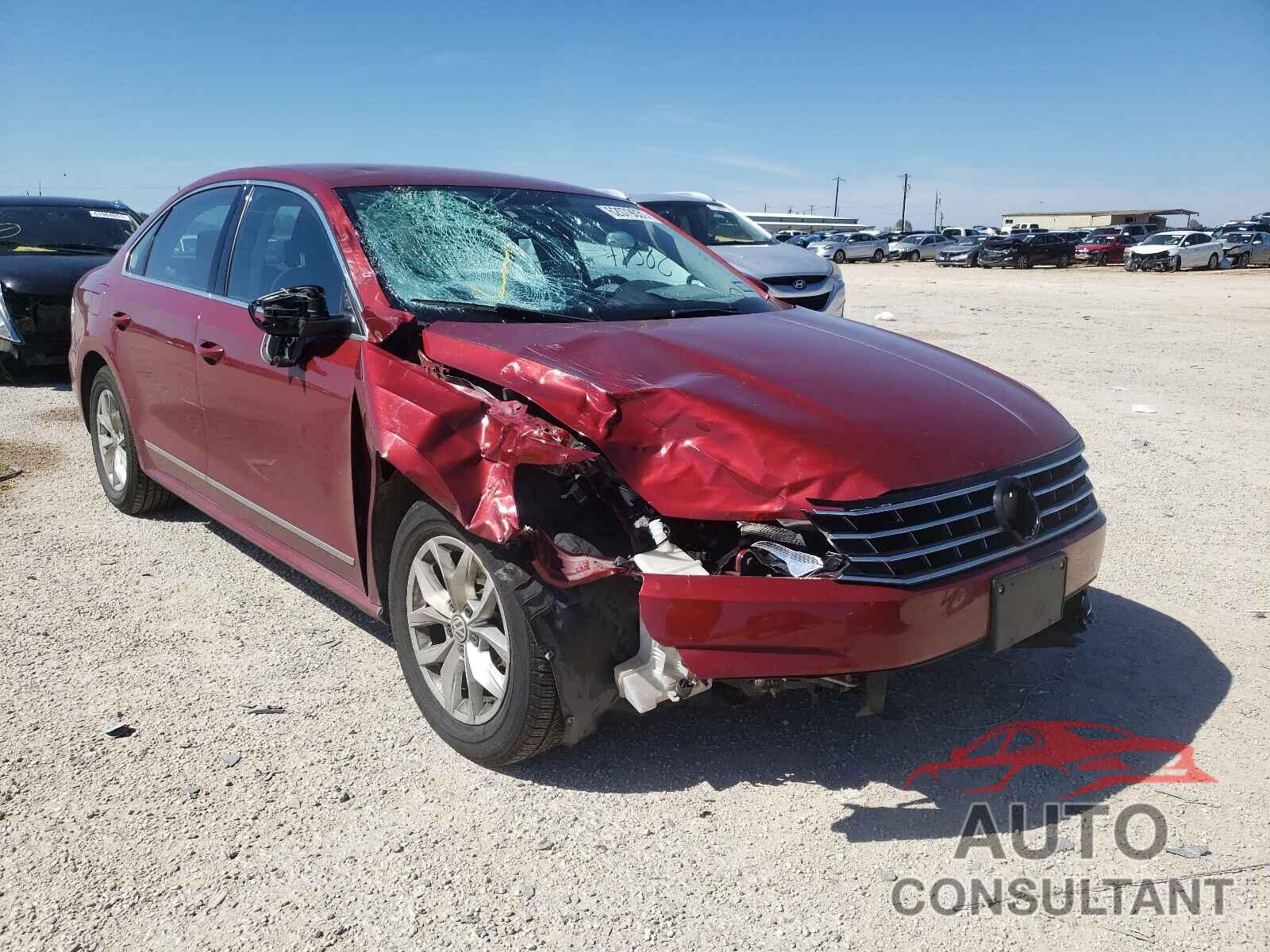 VOLKSWAGEN PASSAT 2017 - 1VWAT7A30HC006014