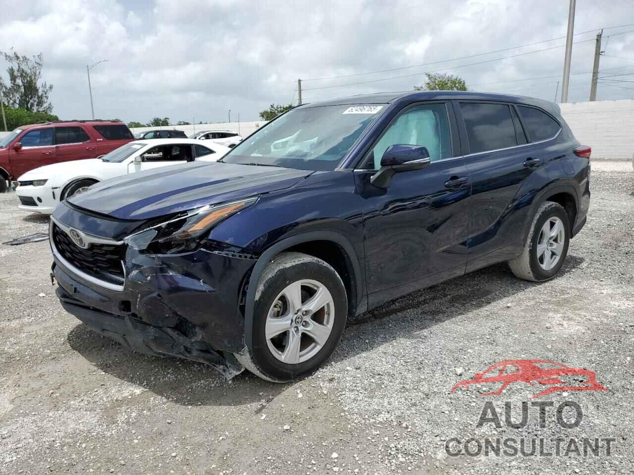 TOYOTA HIGHLANDER 2023 - 5TDKDRAH1PS514632
