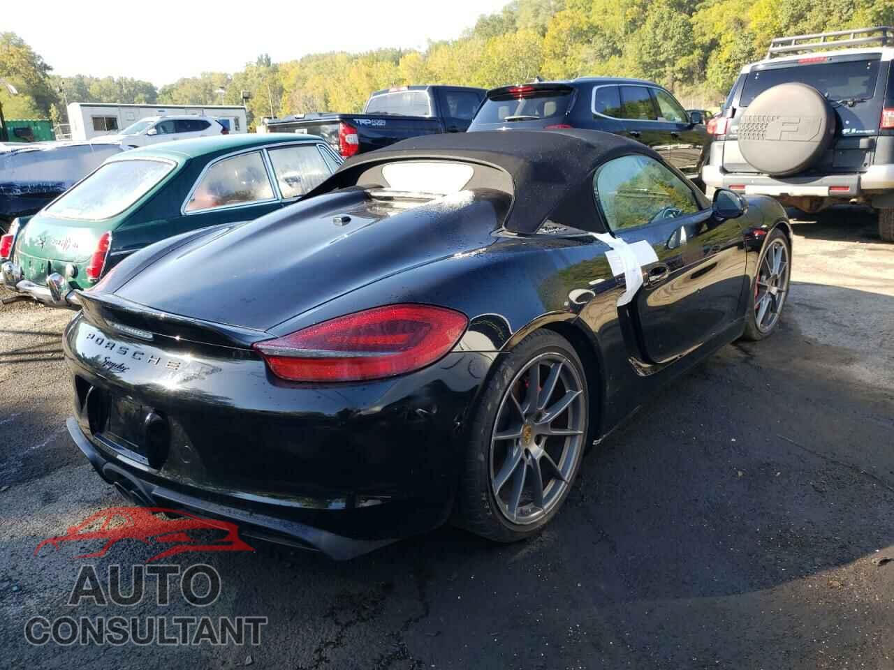 PORSCHE BOXSTER 2016 - WP0CC2A83GS152602