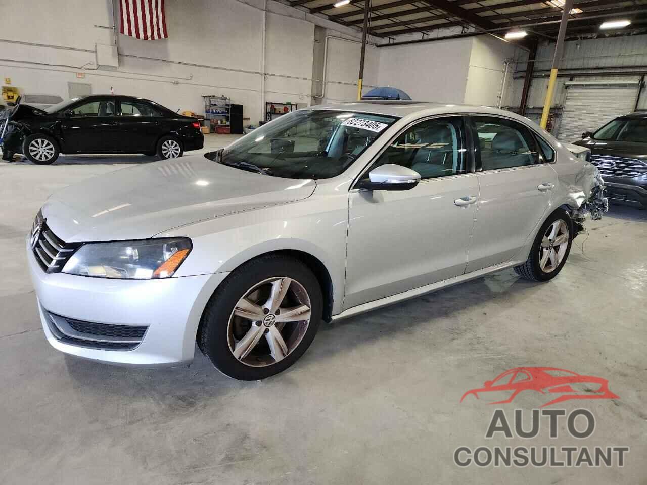 VOLKSWAGEN PASSAT 2012 - 1VWBP7A3XCC028491
