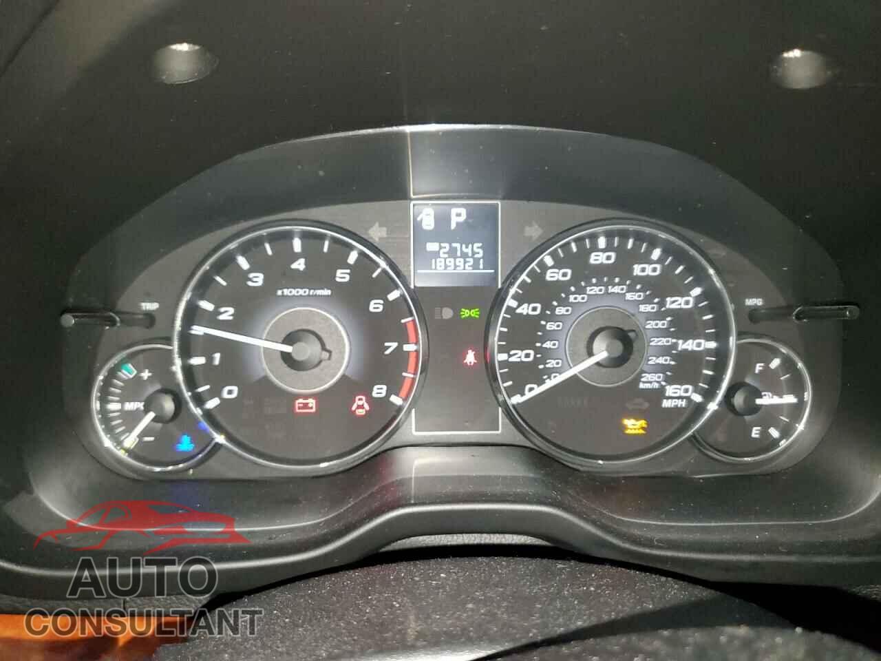 SUBARU OUTBACK 2011 - 4S4BRDKC8B2310879
