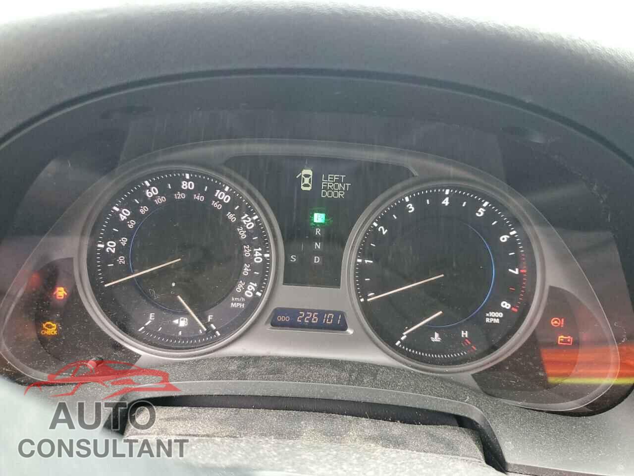 LEXUS IS 2010 - JTHCF5C26A5036218