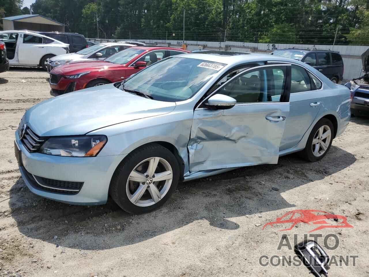 VOLKSWAGEN PASSAT 2012 - 1VWBN7A3XCC063067