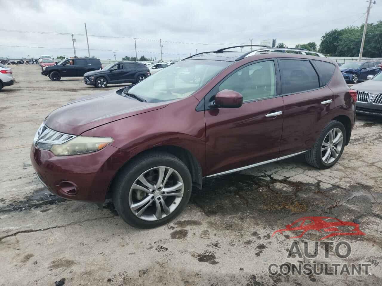 NISSAN MURANO 2009 - JN8AZ18W39W120284