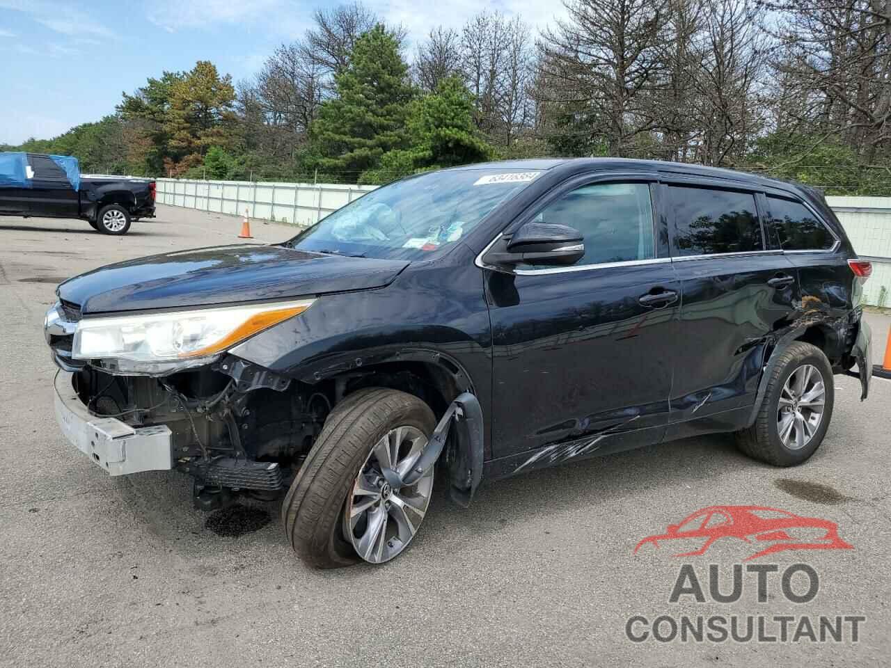 TOYOTA HIGHLANDER 2016 - 5TDBKRFHXGS247697