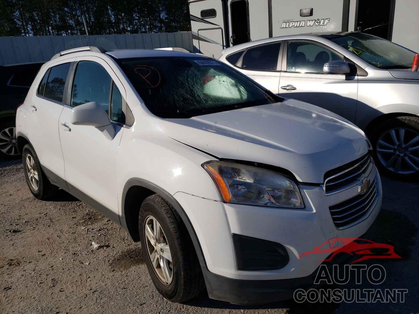 CHEVROLET TRAX 2016 - 3GNCJLSB2GL132935