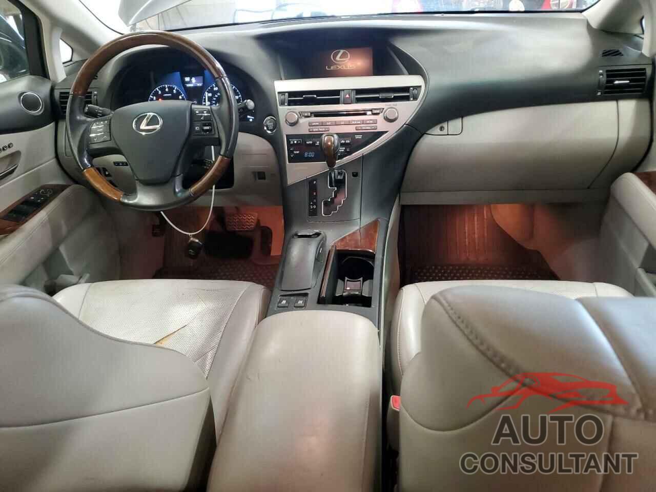 LEXUS RX350 2010 - 2T2BK1BA8AC029781