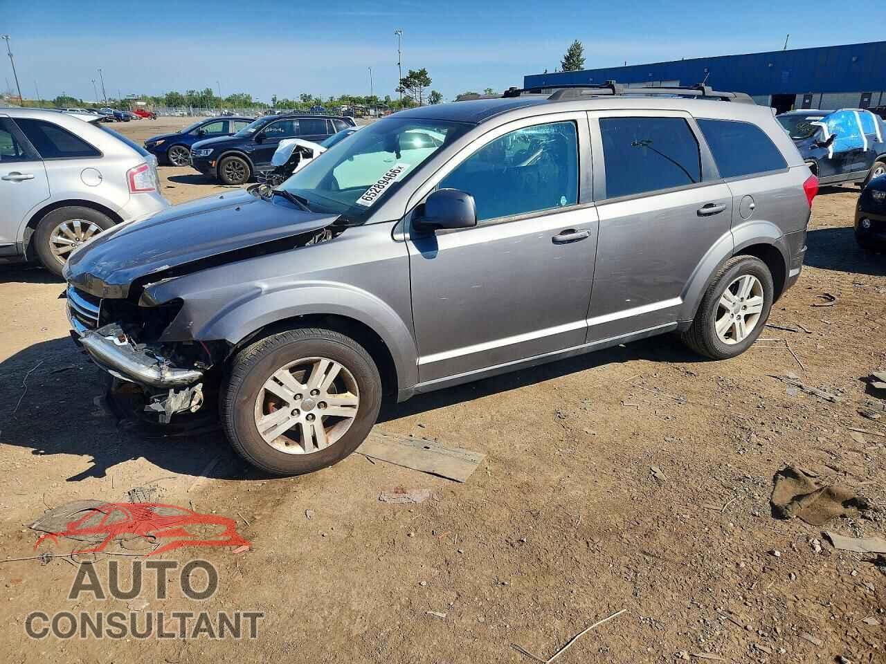 DODGE JOURNEY 2012 - 3C4PDCAB6CT278221