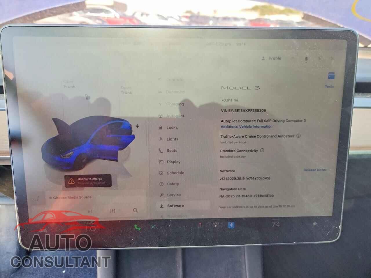 TESLA MODEL 3 2023 - 5YJ3E1EAXPF385309