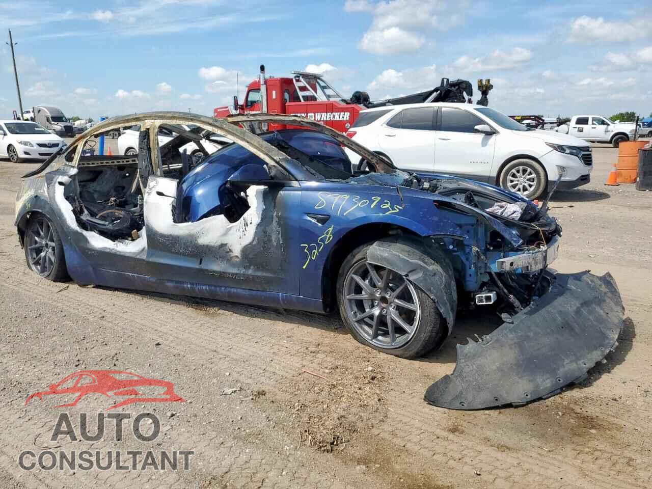 TESLA MODEL 3 2022 - 5YJ3E1EAXNF323258