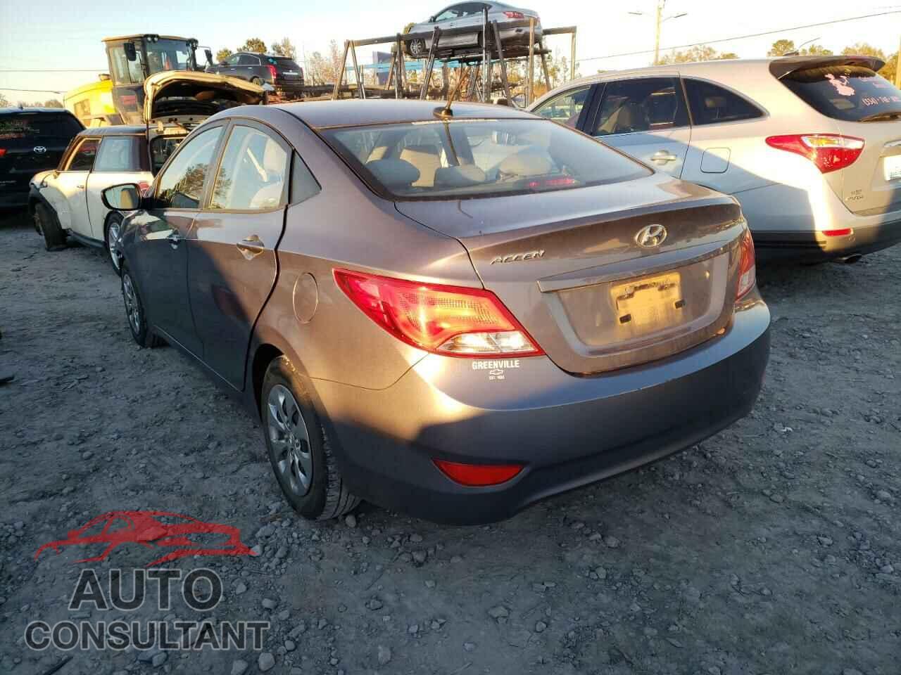 HYUNDAI ACCENT 2017 - KMHCT4AEXHU332260