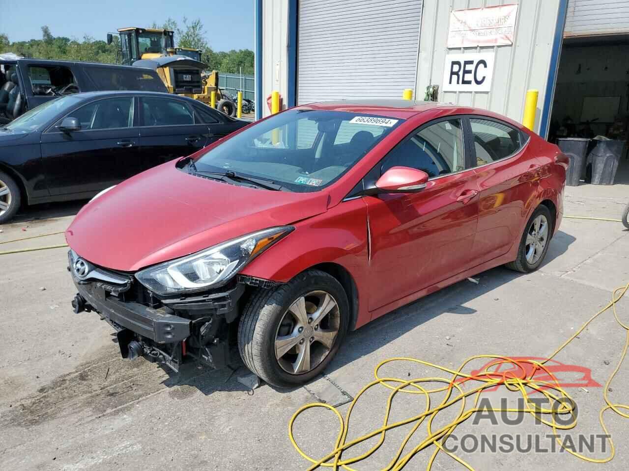 HYUNDAI ELANTRA 2016 - KMHDH4AEXGU487041