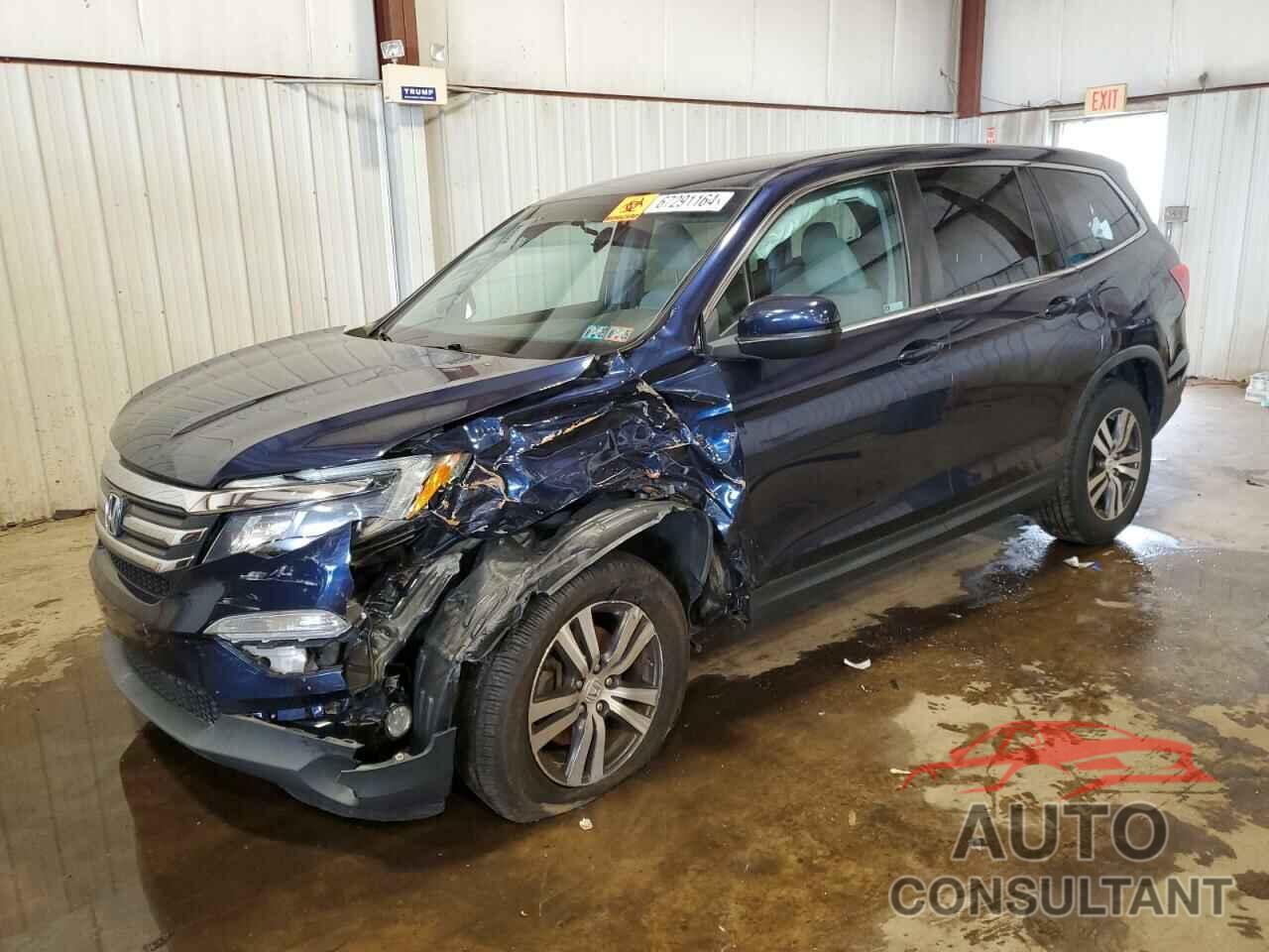 HONDA PILOT 2017 - 5FNYF6H32HB101041