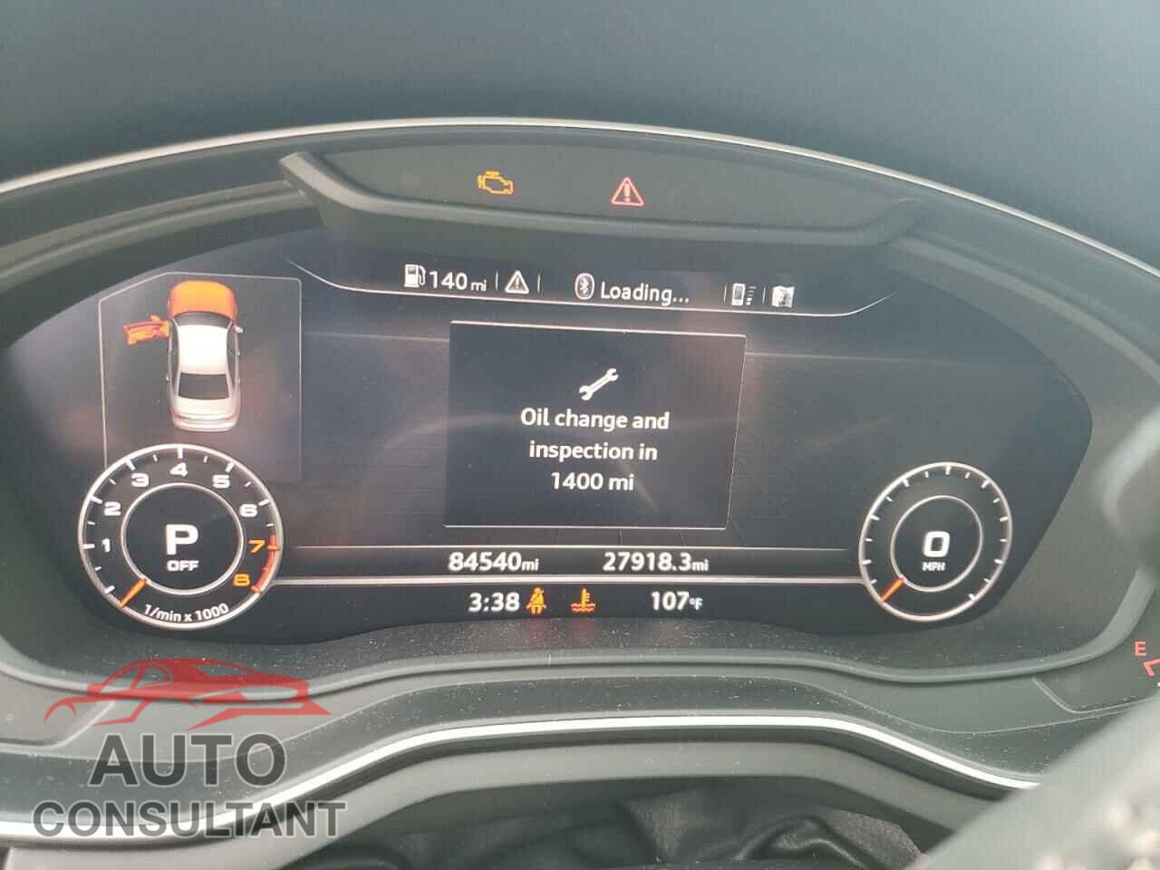 AUDI A4 2017 - WAULNAF45HA003106
