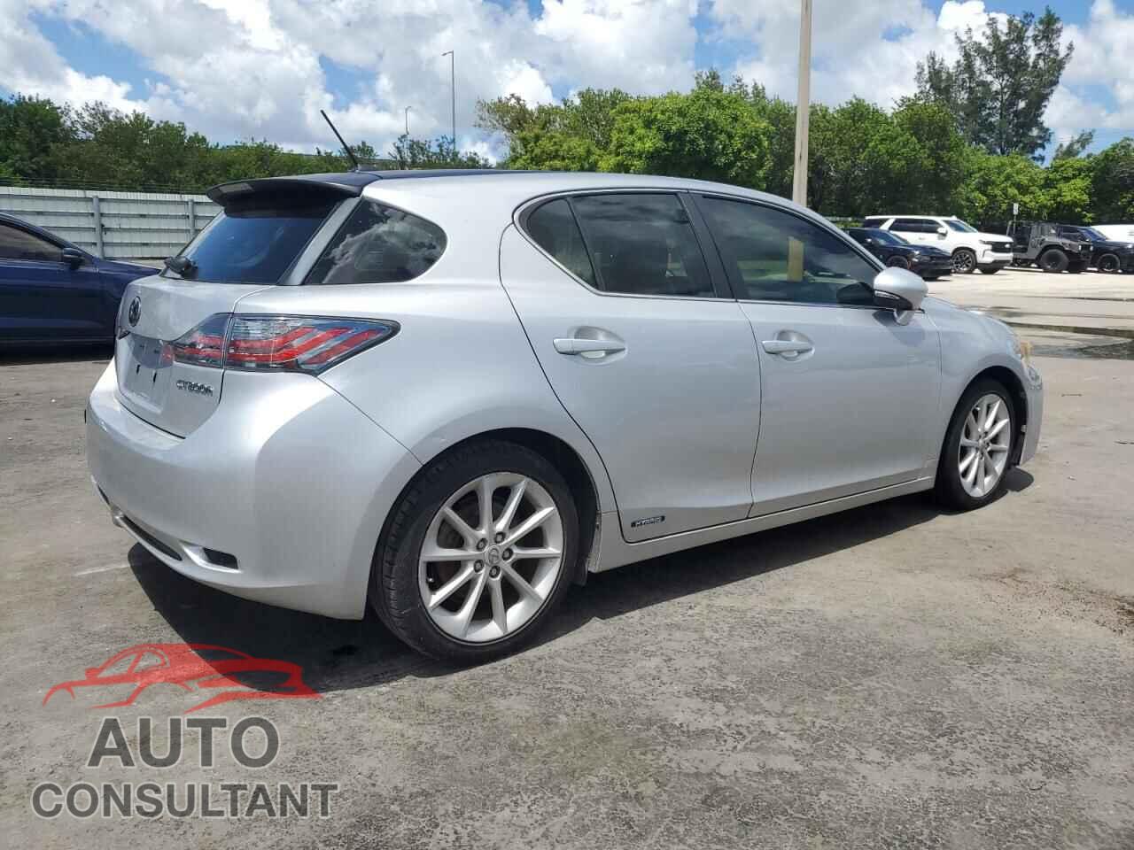 LEXUS CT 200 2012 - JTHKD5BH5C2081971