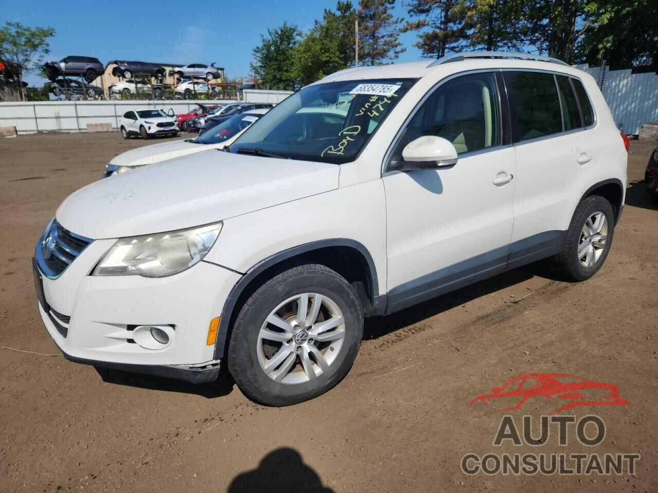 VOLKSWAGEN TIGUAN 2009 - WVGBV75N49W004744