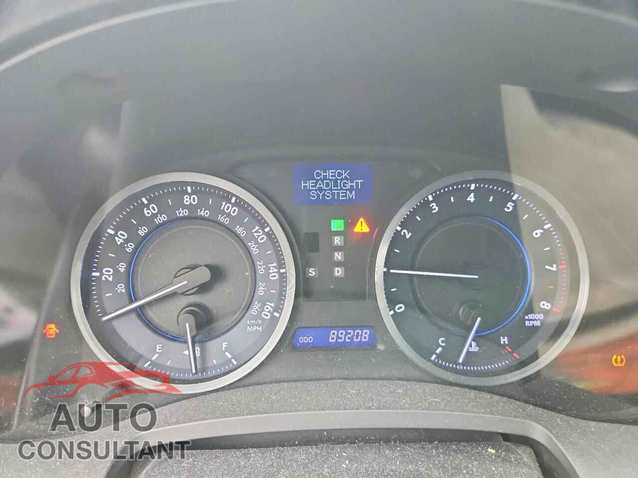 LEXUS IS 2011 - JTHCF5C22B5049016