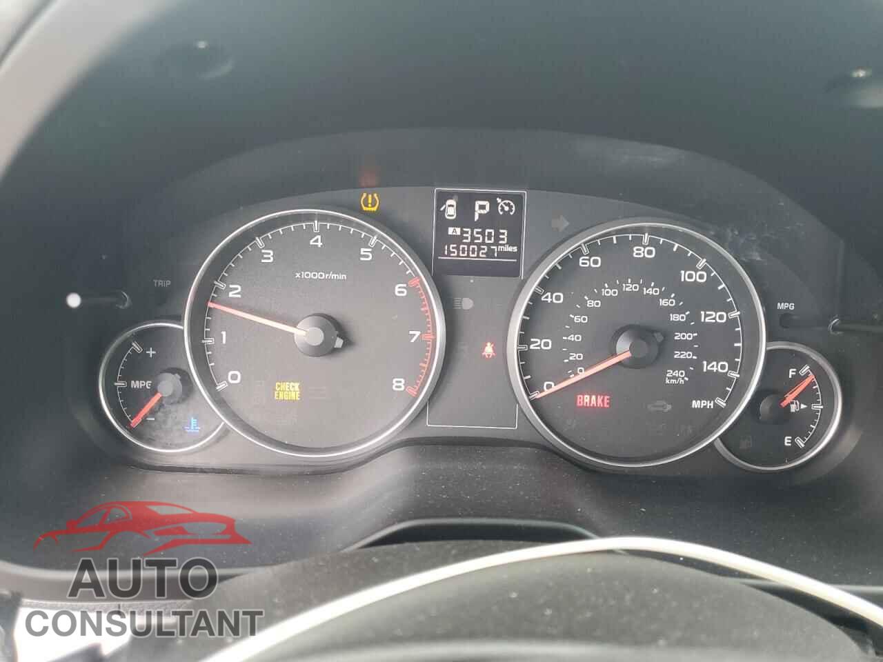 SUBARU OUTBACK 2013 - 4S4BRBCC2D3238769