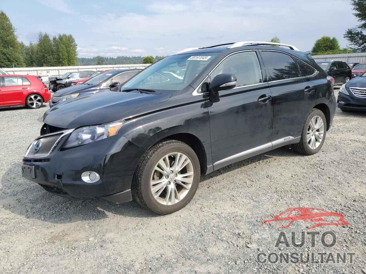 LEXUS RX450 2011 - JTJBC1BA8B2039712