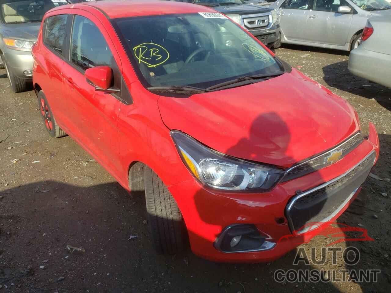 CHEVROLET SPARK 2018 - KL8CD6SA3JC460045