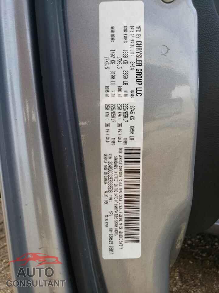DODGE CARAVAN 2014 - 2C4RDGCG2ER308538