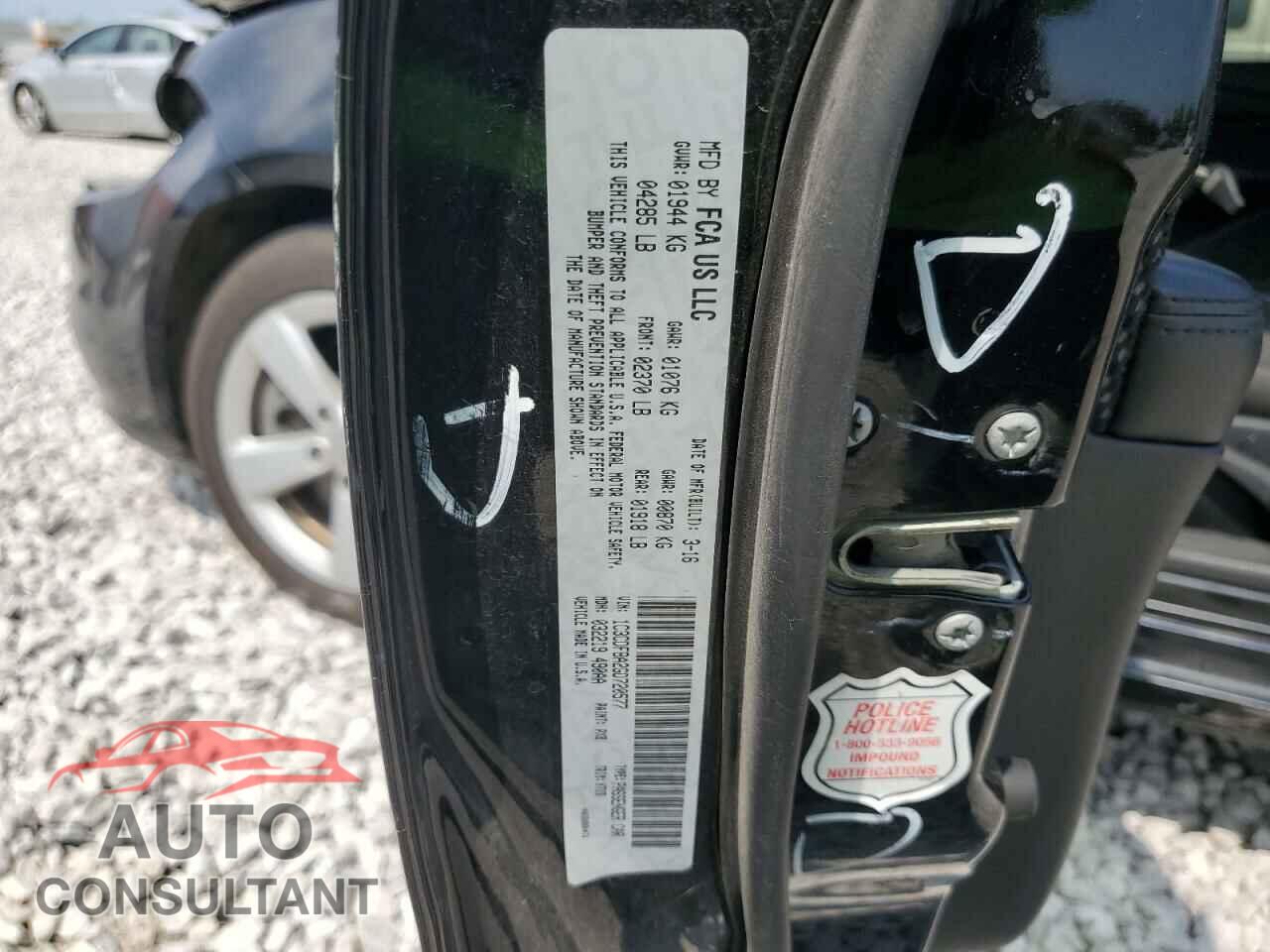 DODGE DART 2016 - 1C3CDFBA2GD720577