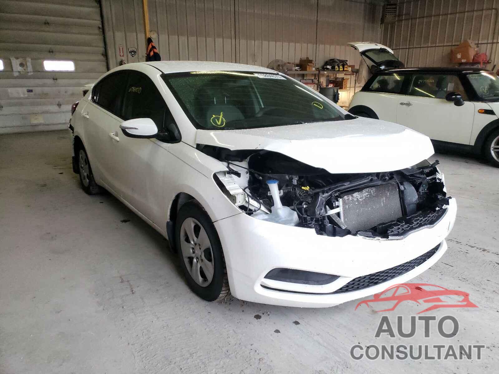 KIA FORTE 2016 - KNAFX4A63G5553302