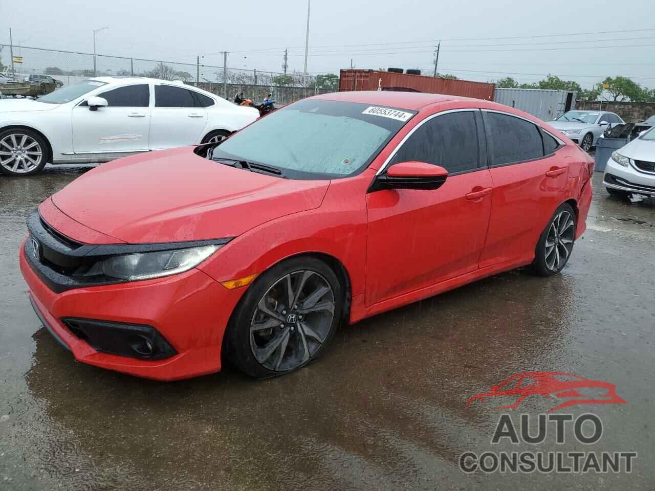HONDA CIVIC 2019 - 2HGFC2F83KH544647