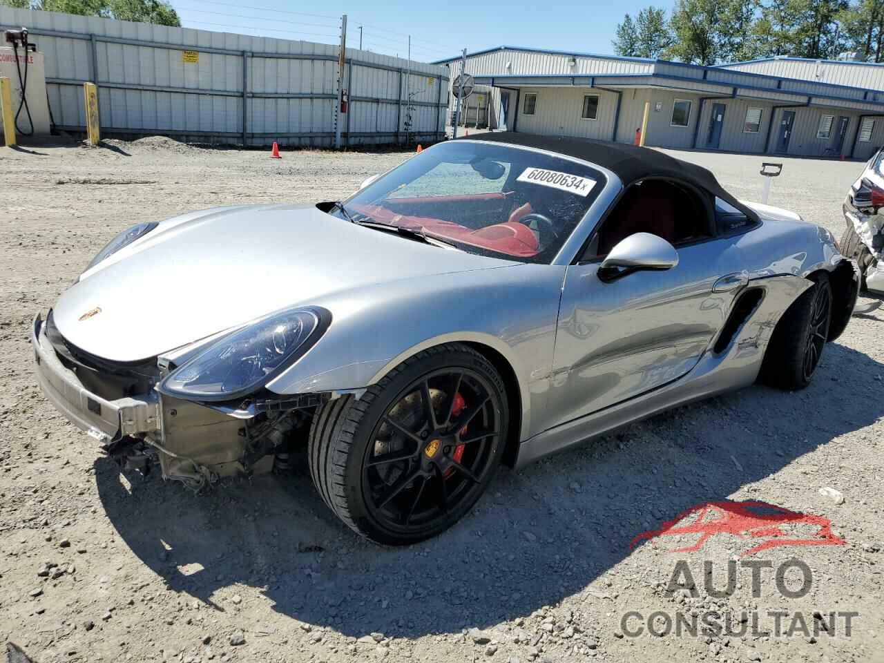 PORSCHE BOXSTER 2016 - WP0CC2A86GS152691