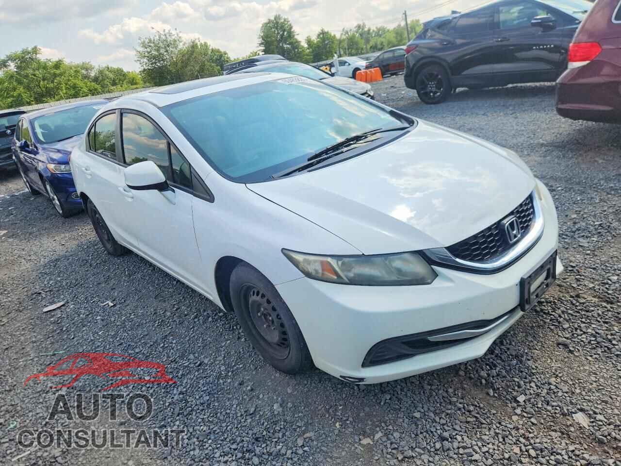 HONDA CIVIC 2013 - 19XFB2F85DE252286