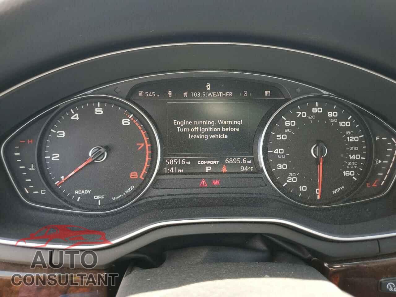 AUDI A4 2017 - WAUANAF4XHN011685