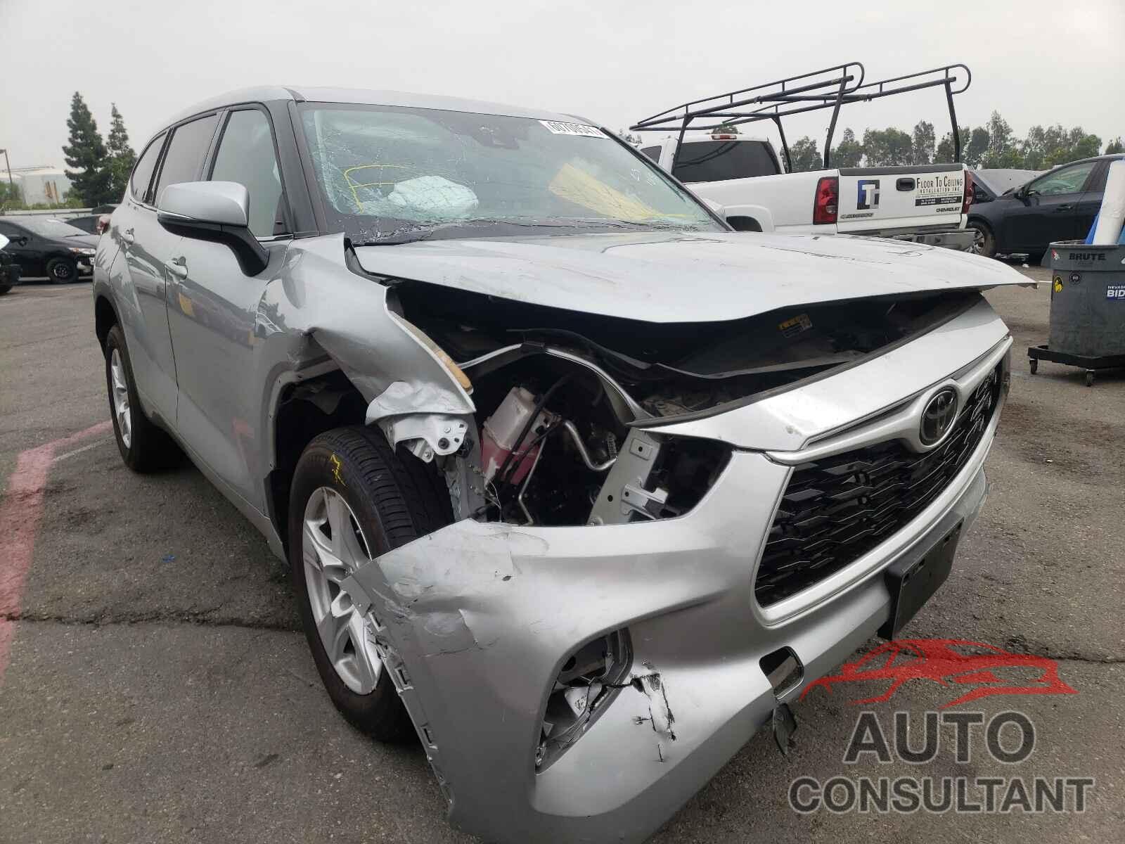 TOYOTA HIGHLANDER 2021 - 5TDZZRAH6MS515447